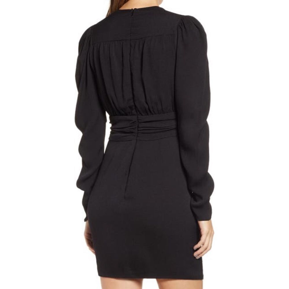 AFRM Ruched & Ruffled Mini Dress - Picture 2 of 15